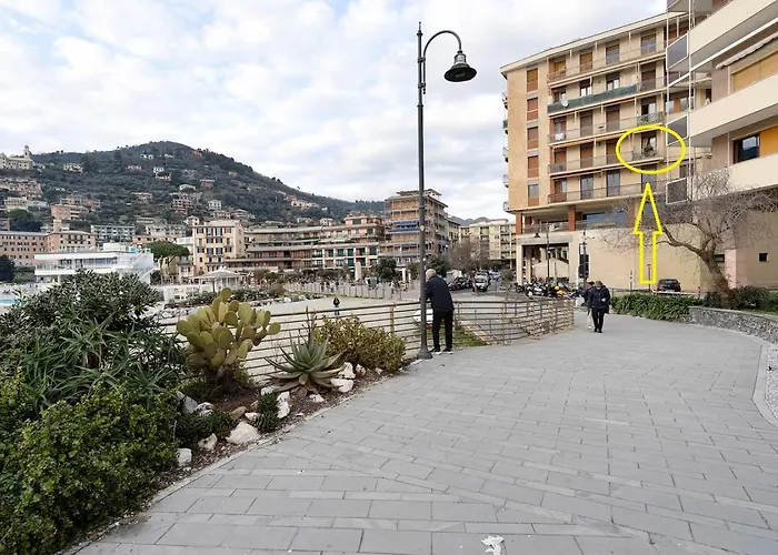 Fronte Mare Con Posto Auto Privato Lt アパート *